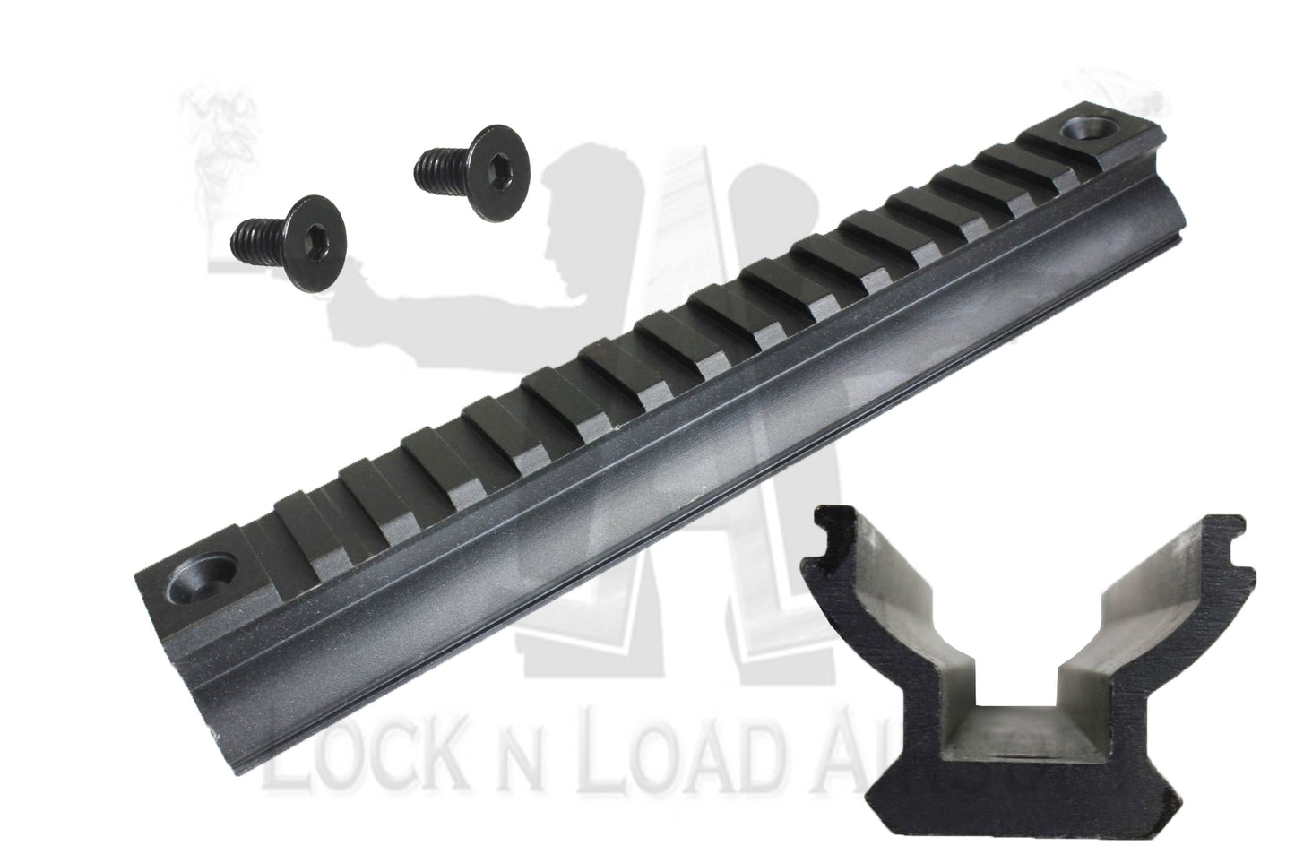 Full Metal SCAR Picatinny Rail w Installation Screws