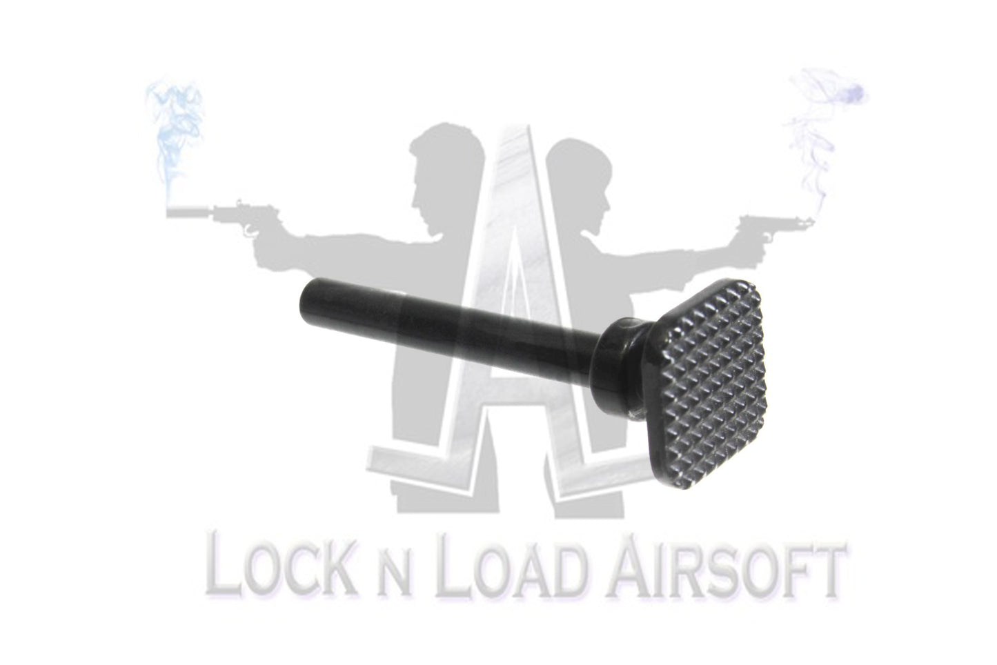 Full Metal SCAR Mag Ejection Textured Push Button