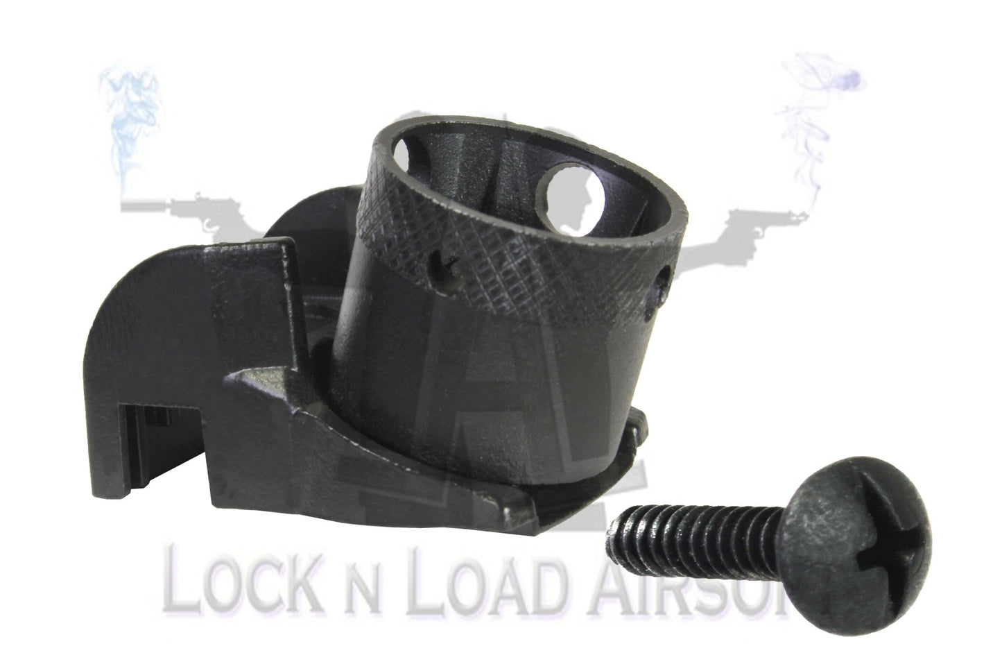 Full Metal Reinforced G&G M5 Rear Iron Sight Replacement w/ Install Screw