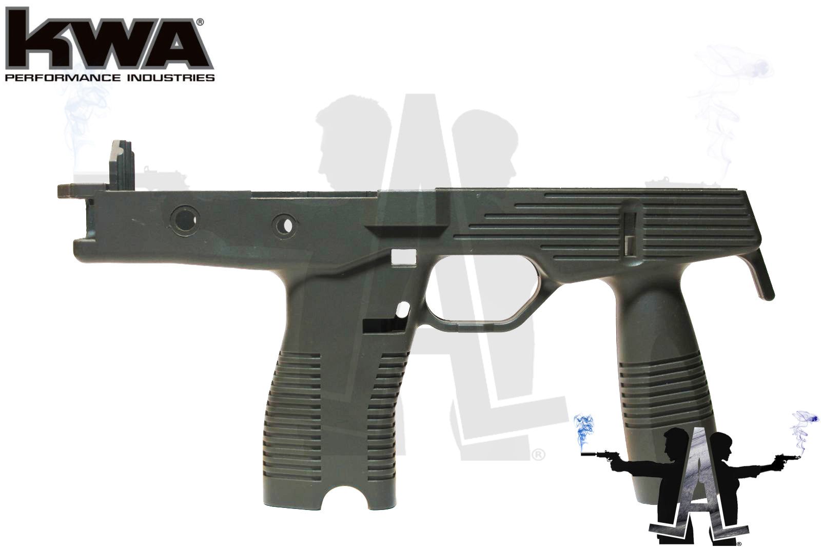 KWA Premium MP9 Body Receiver Conversion Upgrade | Leaf Green