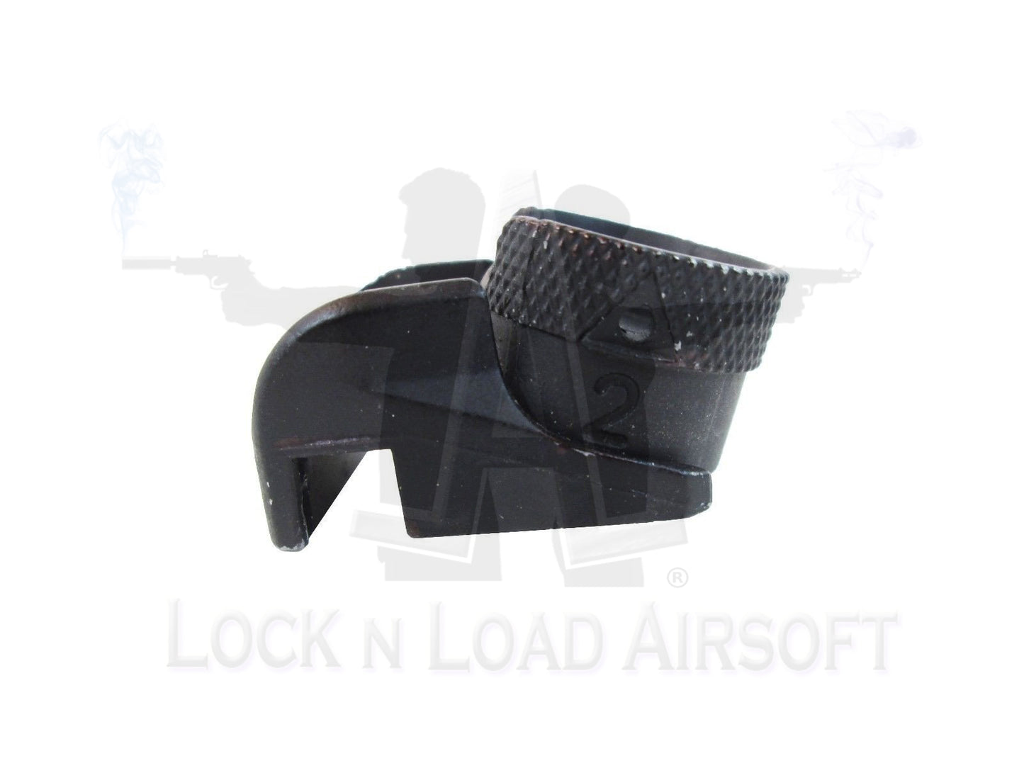 Full Metal M5 Rear Iron Sight Replacement w/ Install Screw
