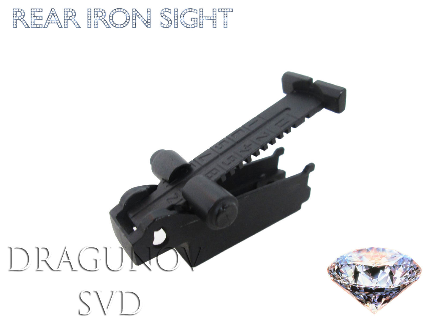 Dragunov SVD Rear Sight Assembly Kit - Airsoft