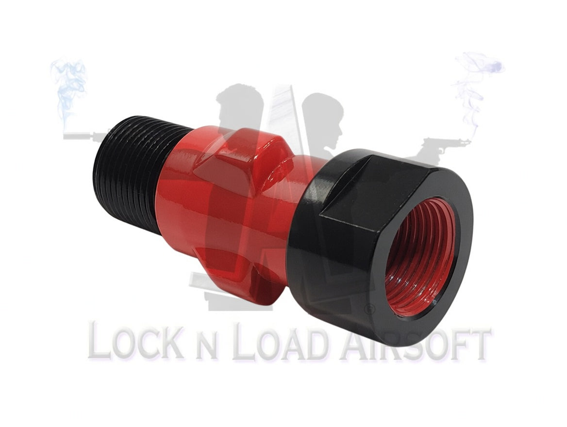 G&G M5 Full Metal Threaded Muzzle Brake w/ Lug Mounts