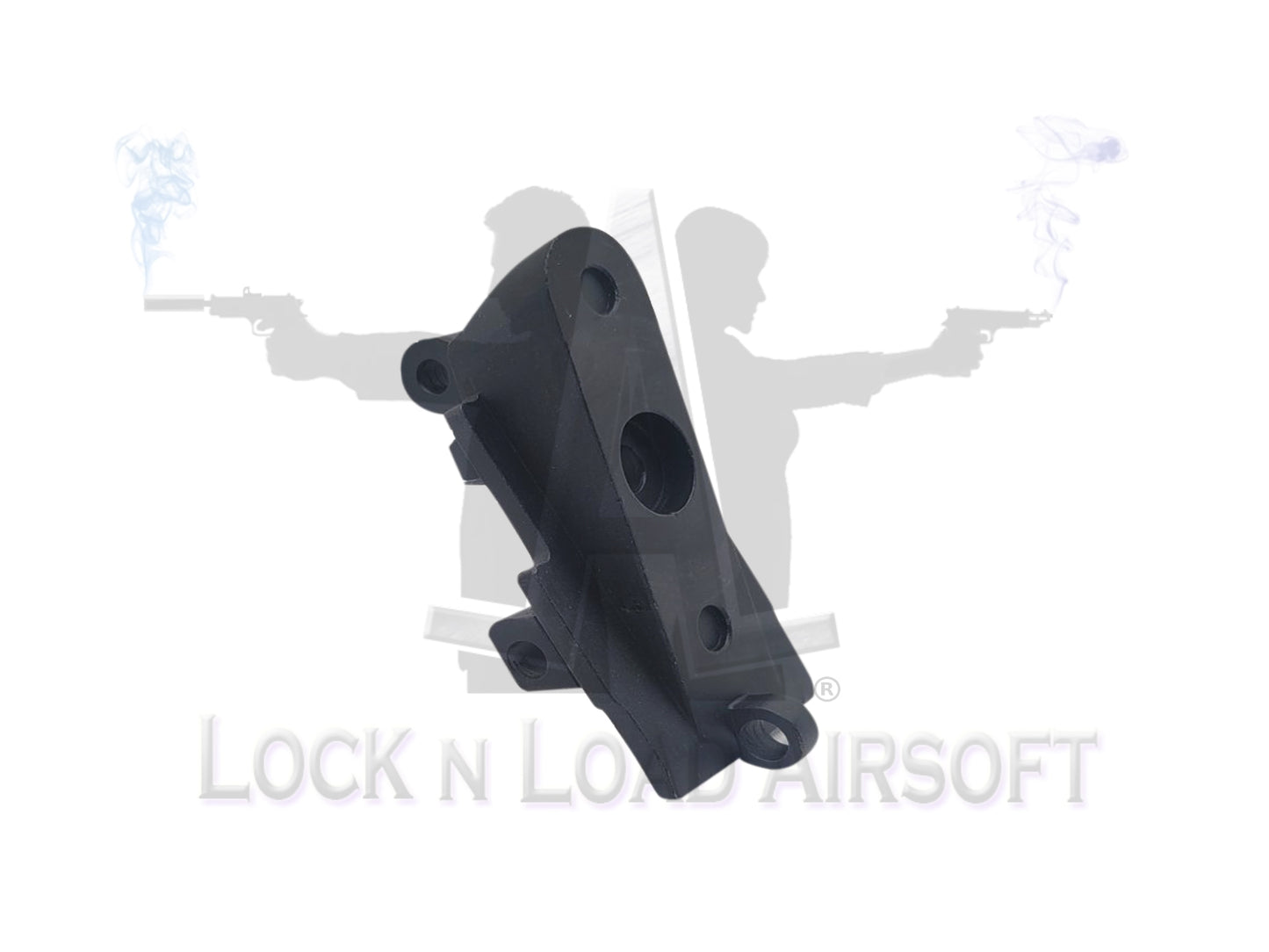 LMG M249 SAW Full Metal Retractable Stock Connection Mount