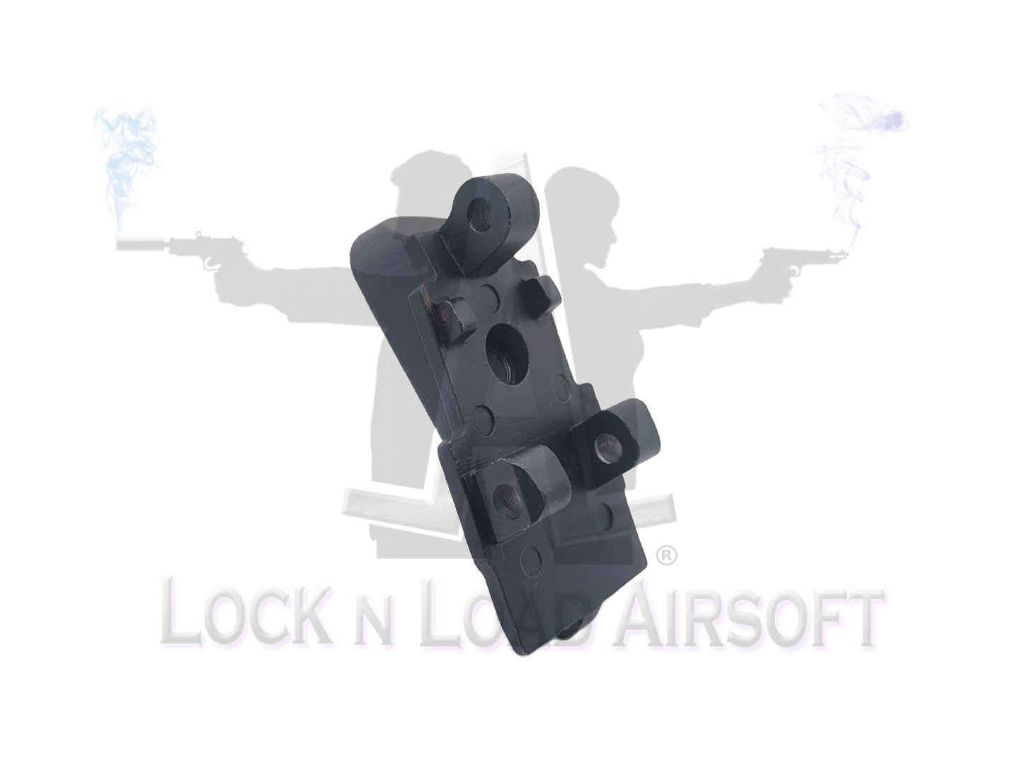 LMG M249 SAW Full Metal Retractable Stock Connection Mount