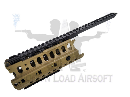 M4 S-System Conversion Caged Hand Guard - Forest Green