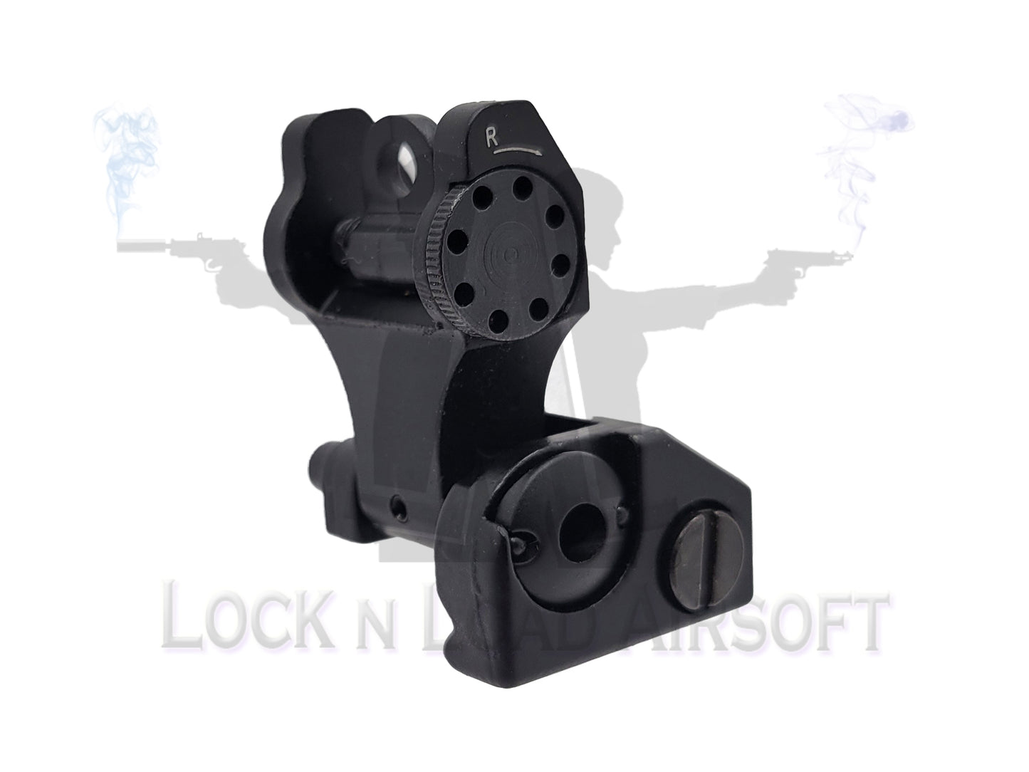 Full Metal Modular Flip Iron Sight w/ Dual Aperture