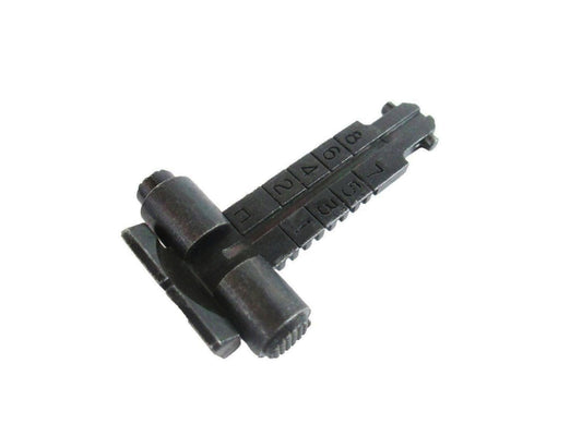 Full Metal AK Rear Leaf Sight Replacement w/ Slider Gauge