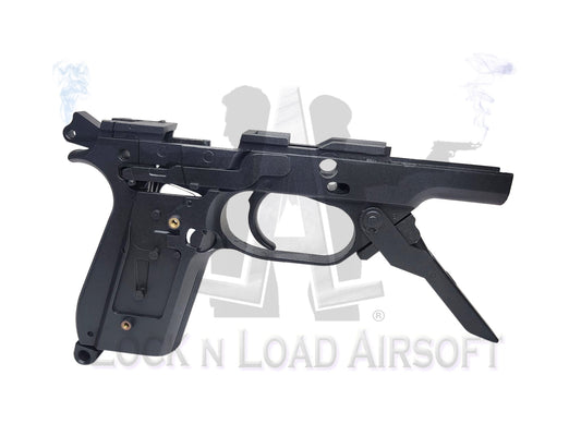 BONEYARD: KWA Gen 1 M93R Gas Blow Back Pistol w/ Folding Recoil Bar