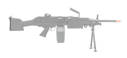 LMG M249 SAW Full Metal Full Stock Sling Loop