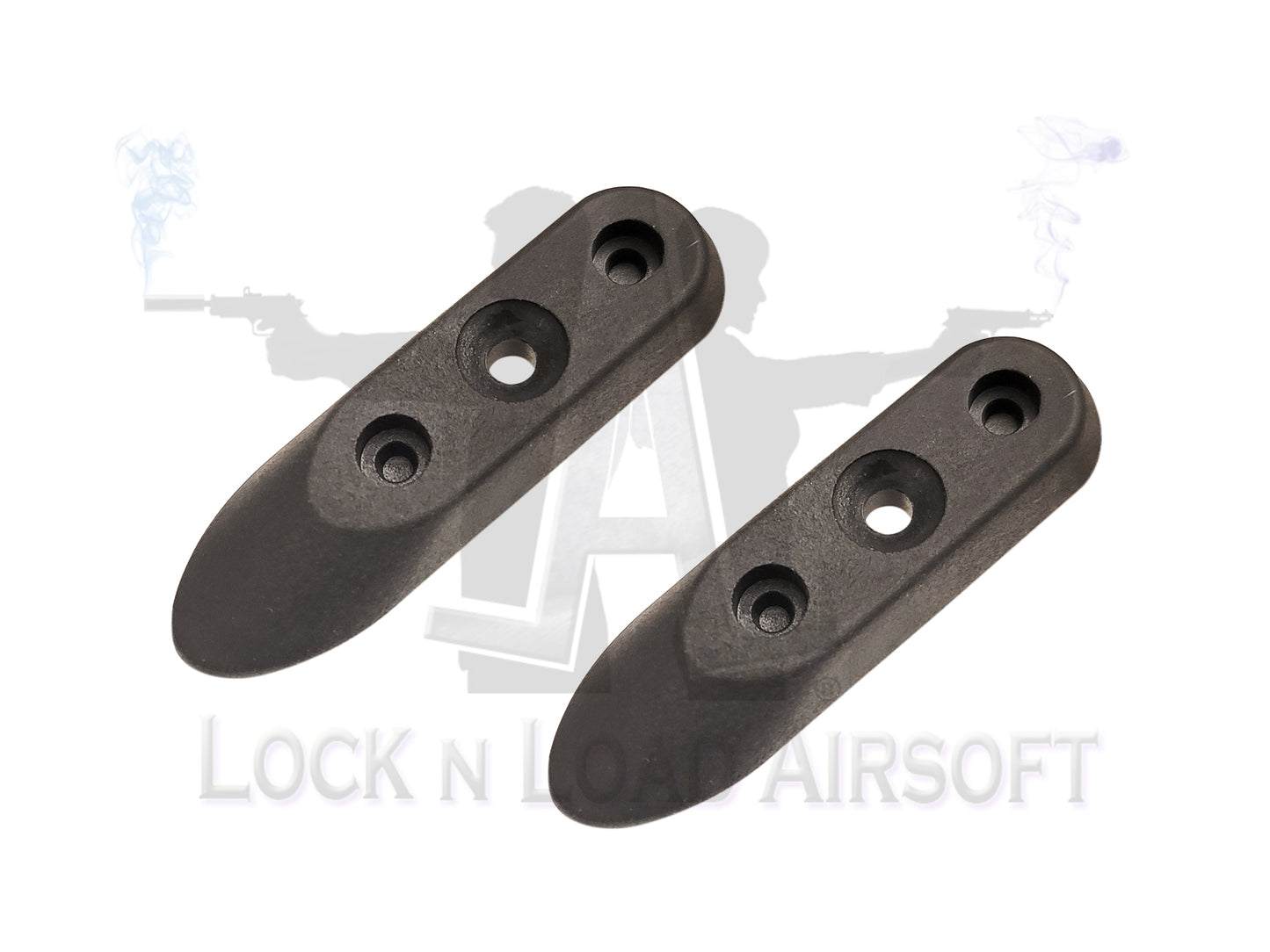 Set of (2) Premium SCAR Side Bumper Panels