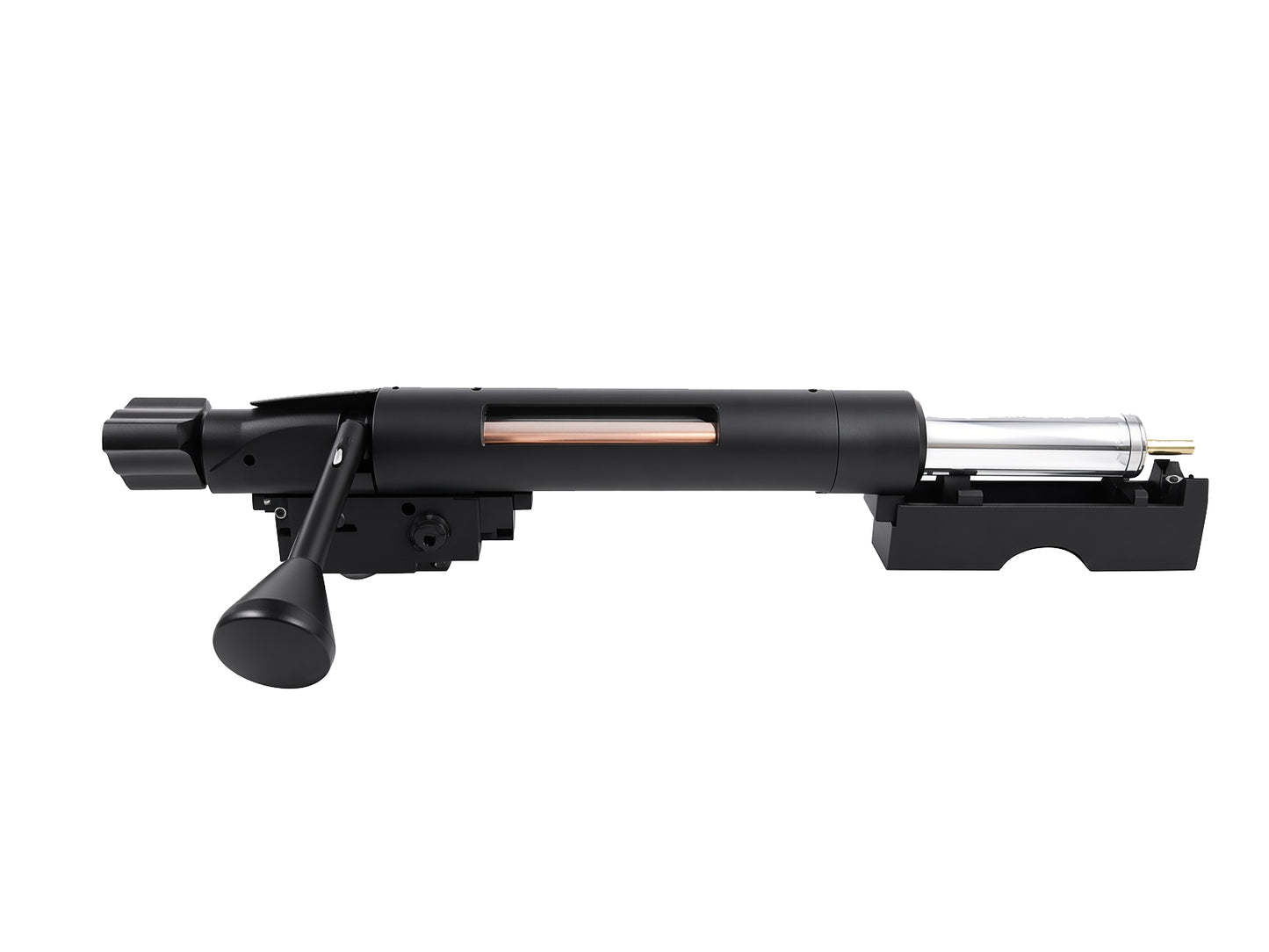 Full Metal Barrett .50 Cal Bolt Unit & Mag Well - Black