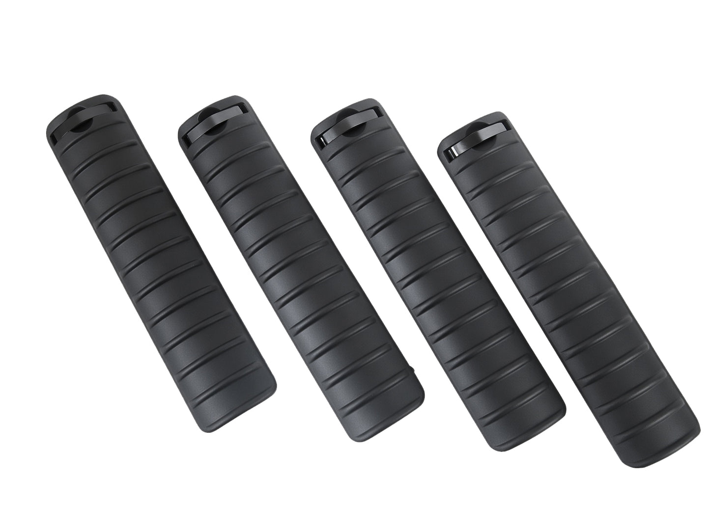 Set of 4 Rail Guard Covers - Black