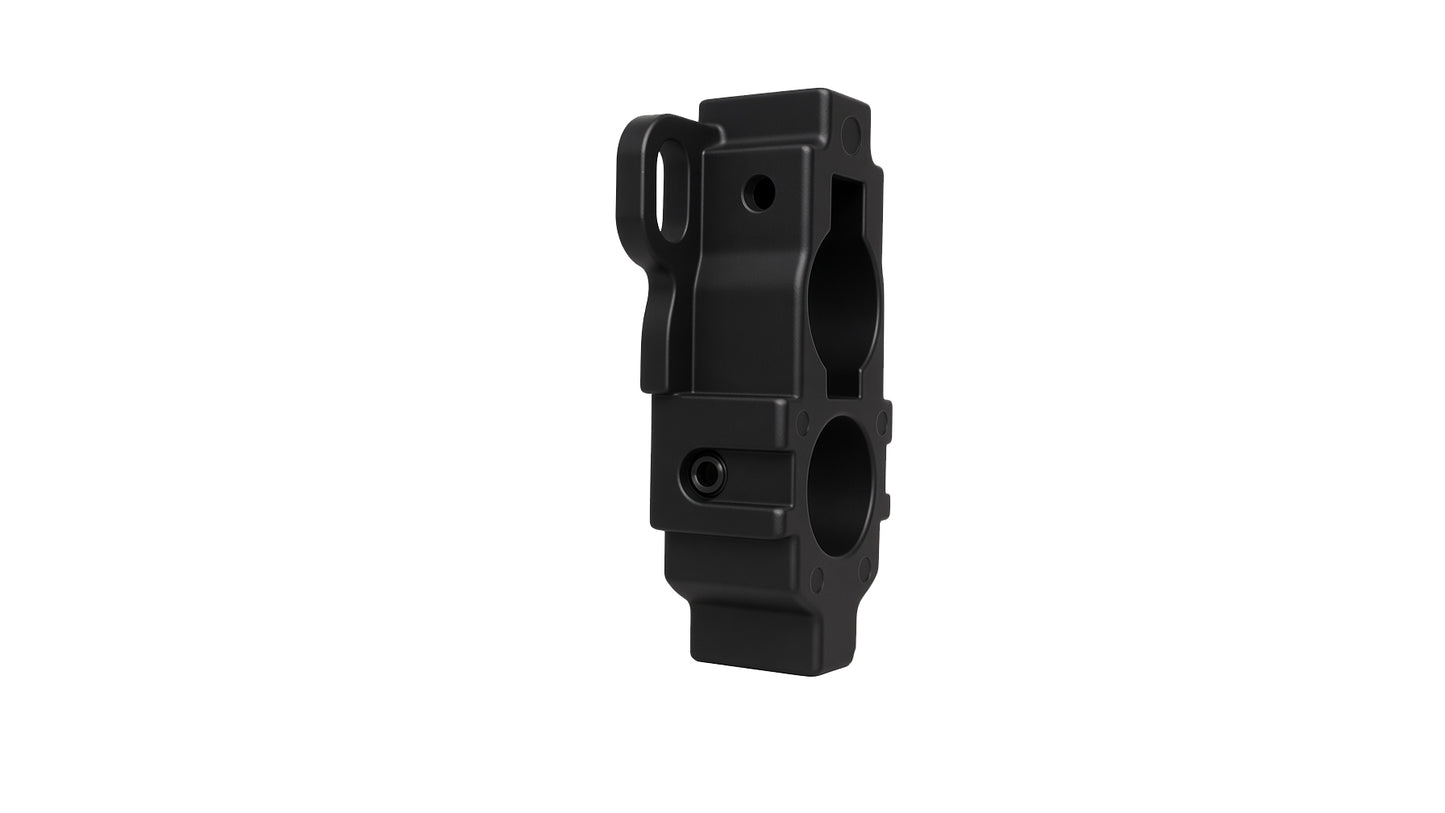 Full Metal SCAR Outer Barrel Front Sight Dual Sling Loop Block