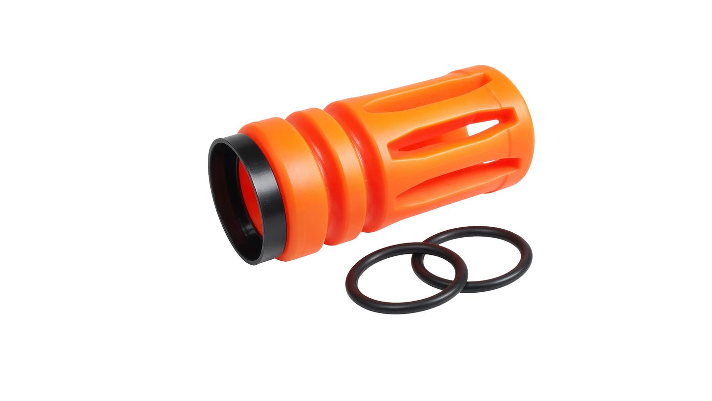 HK 416 Poylmer A2 Bird Cage Flash Hider w/ Integrated Washer Plate