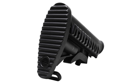 M4 | M16 Tactical Retractable Stock w/ Side Rail | Sling Loop | Ribbed Butt Pad