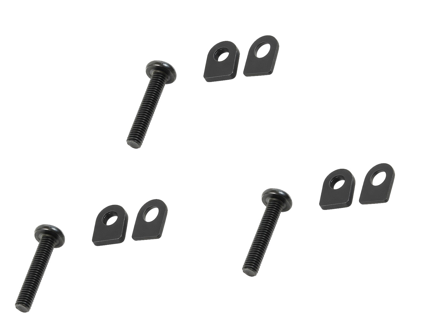 Premium Set of 3 G36 Detachable Rail ScrewPlate Assembly