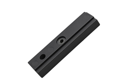 Full Metal 2.5" Picatinny Weaver Rail | 20mm | Black
