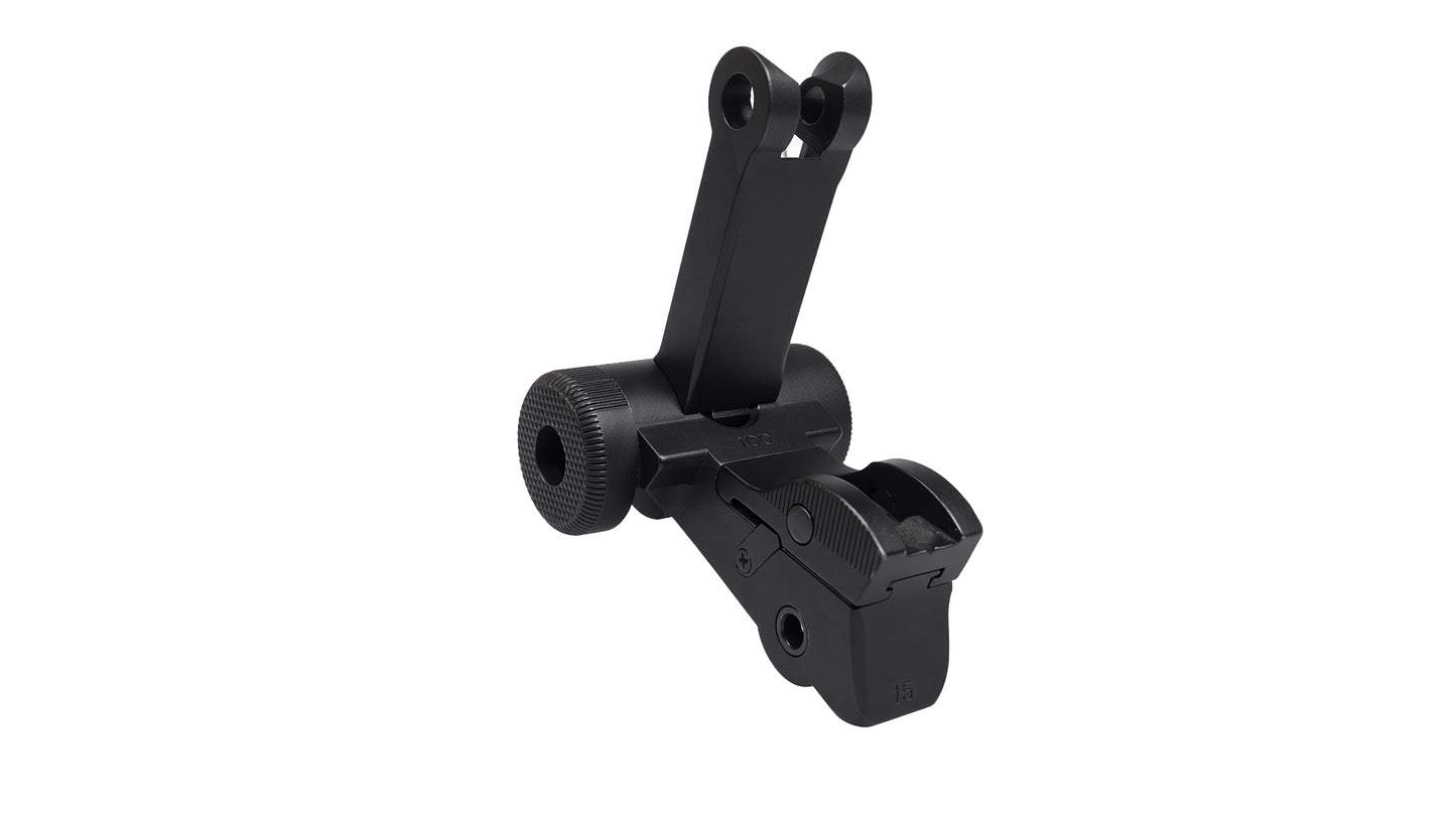 Full Metal Luger P08 Slide Racking Unit | Rear Sight