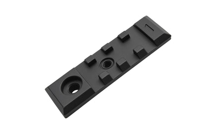 Full Metal 2.5" Picatinny Weaver Rail | 20mm | Black