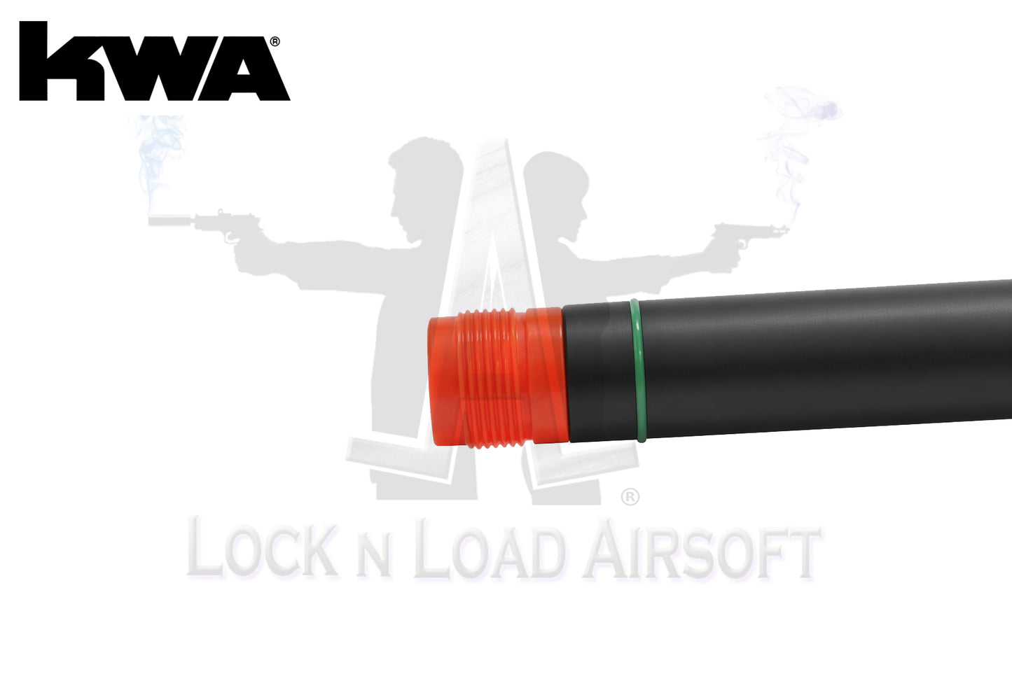 BUY2GET1FREE: KWA HK 45 Licensed Serialized Outer Barrel w/ Threaded Tip