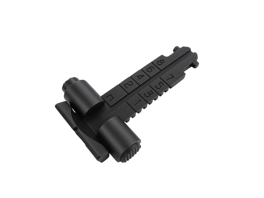 Full Metal AK Rear Leaf Sight Replacement w/ Slider Gauge
