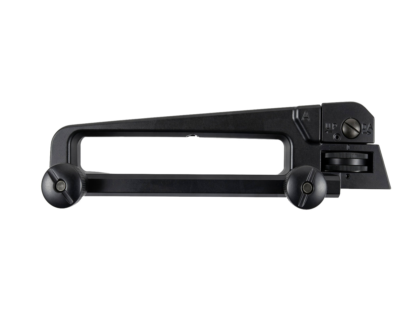 Full Metal M4 M16 Detachable Iron Sight Carry Handle | Dual Aperture