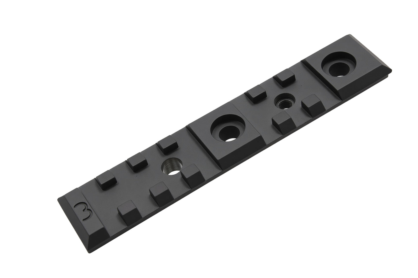 Full Metal 4" Picatinny Weaver Rail | 20mm | Black