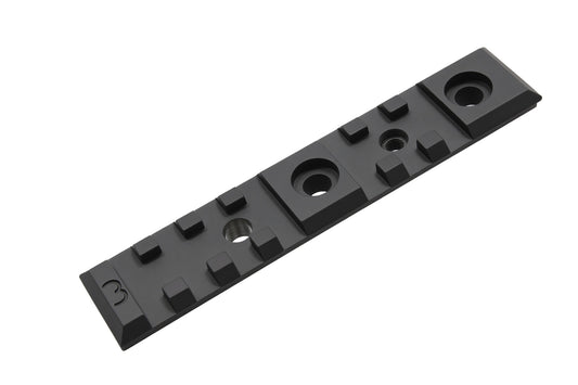 Full Metal 4" Picatinny Weaver Rail | 20mm | Black
