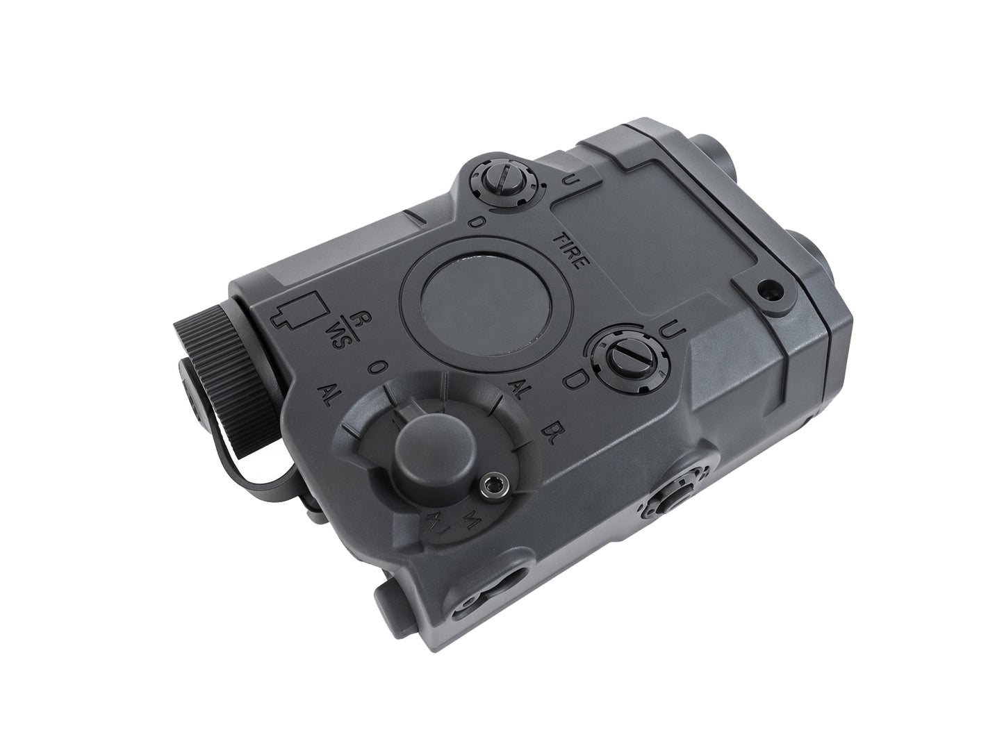 Tactical Stealth PEQ Box w Weaver Rail Attachment