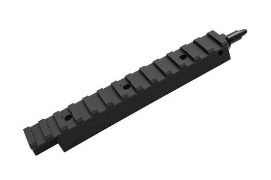 Full Metal 6" Picatinny Weaver Rail | 20mm | Black