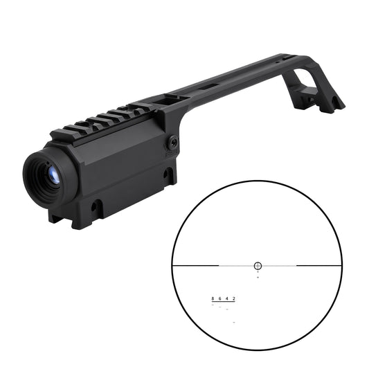 G36 Flat Top Rail w/ Integrated Marksman's Scope w/ Elevation Gauge
