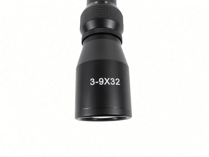 3-9x32 Long Range Hunting Rifle Scope w/ Adjustable Windage & Elevation Dials
