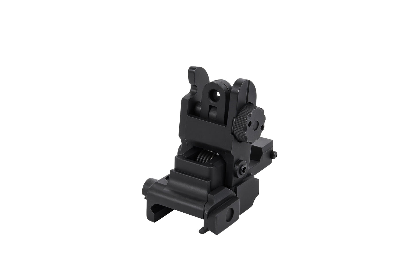 Premium Tactical Flip Down Iron Sight w Weaver Mount
