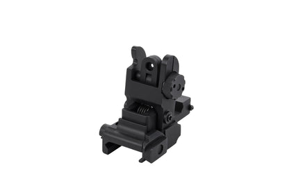 Premium Tactical Flip Down Iron Sight w Weaver Mount