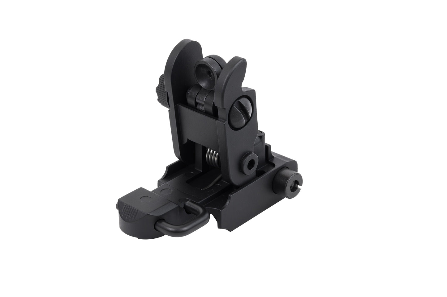 Premium Tactical Flip Down Iron Sight w Weaver Mount