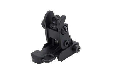 Premium Tactical Flip Down Iron Sight w Weaver Mount