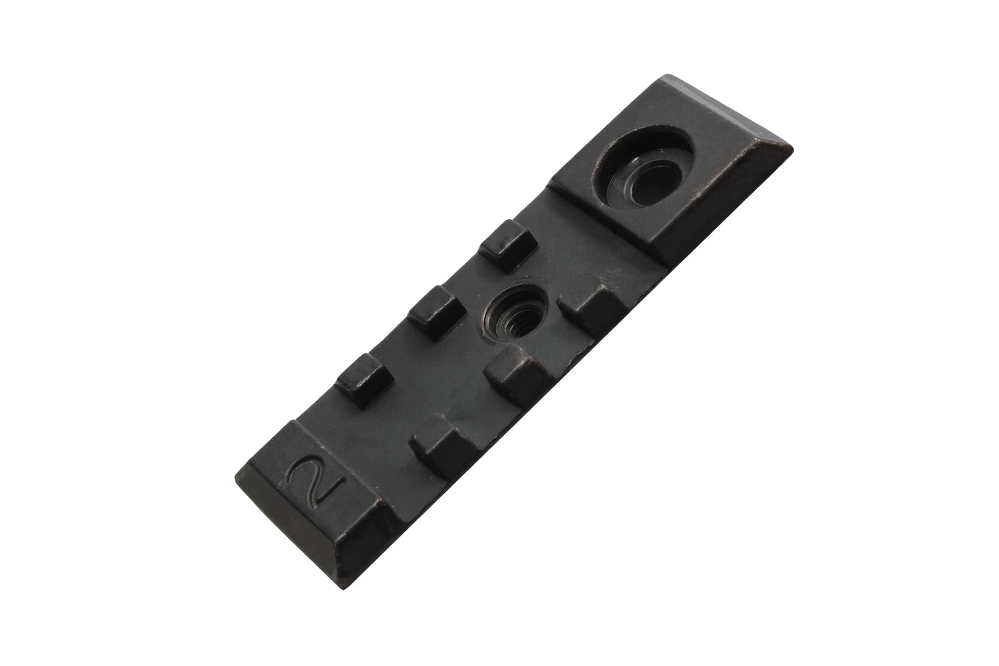 Full Metal 2.5" Picatinny Weaver Rail | 20mm | Black