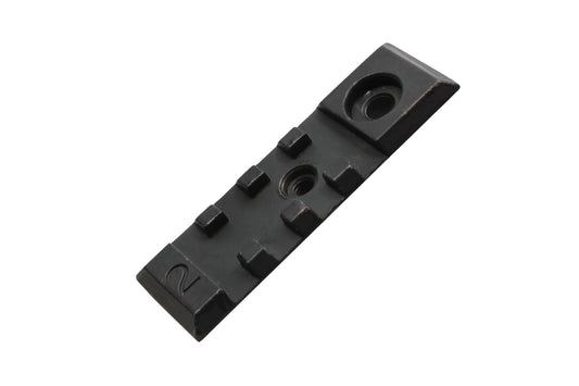 Full Metal 2.5" Picatinny Weaver Rail | 20mm | Black