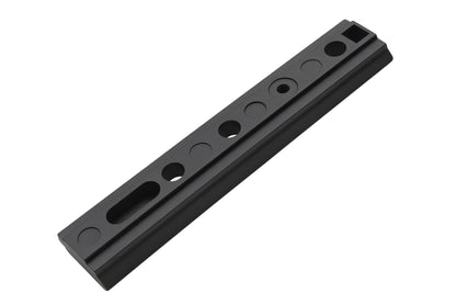 Full Metal 4" Picatinny Weaver Rail | 20mm | Black