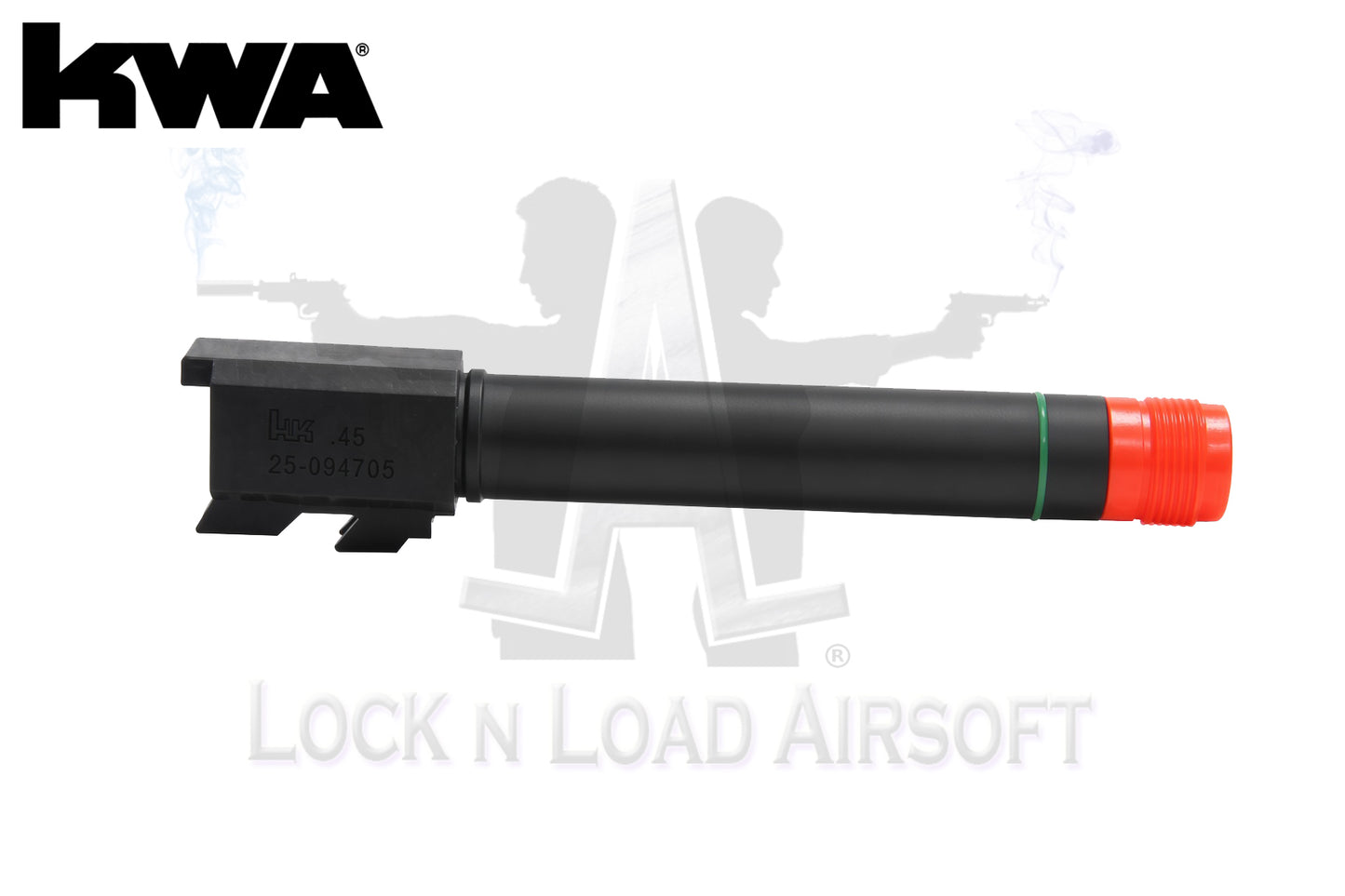 BUY2GET1FREE: KWA HK 45 Licensed Serialized Outer Barrel w/ Threaded Tip