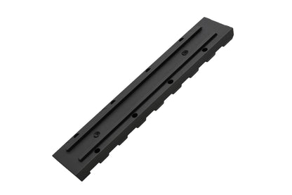 Full Metal 3.5" Picatinny Weaver Rail | 20mm | Black