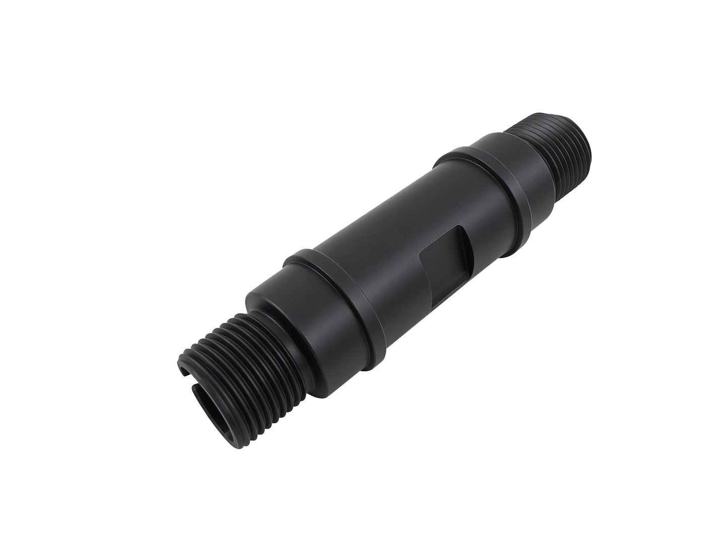 Full Metal Threaded Barrel Extension Adapter - Black