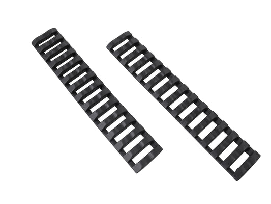 Low Profile Rail Rubber Ladder Covers Set of 2x for Railed Handguards