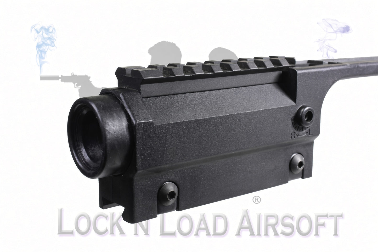 Premium G36 Top Rail Optic w/ Installation Screws & Top Optic Picatinny