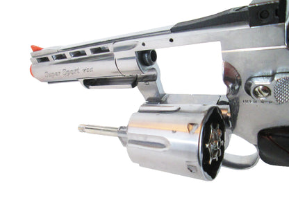 Full Metal C02 Revolver - Silver - Airsoft | Pistol