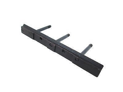 Full Metal Flat Top Rail Connection Plate - Black