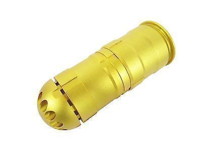 BONEYARD:  40mm Elite Equinox Airsoft Grenade - Gold