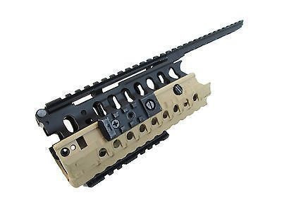 M4 Two-Tone S-System Caged Hand Guard Conversion - BlackTan