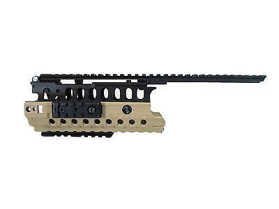 Two-Tone S-System Caged Hand Guard Conversion - BlackTan
